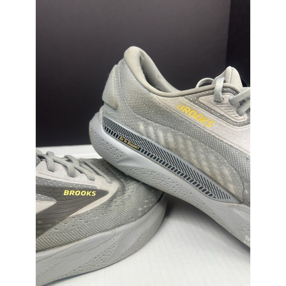 Brooks Adrenaline GTS 24 Running Shoes Mens Size 13 D Gray Athletic Sneakers - Picture 4 of 11